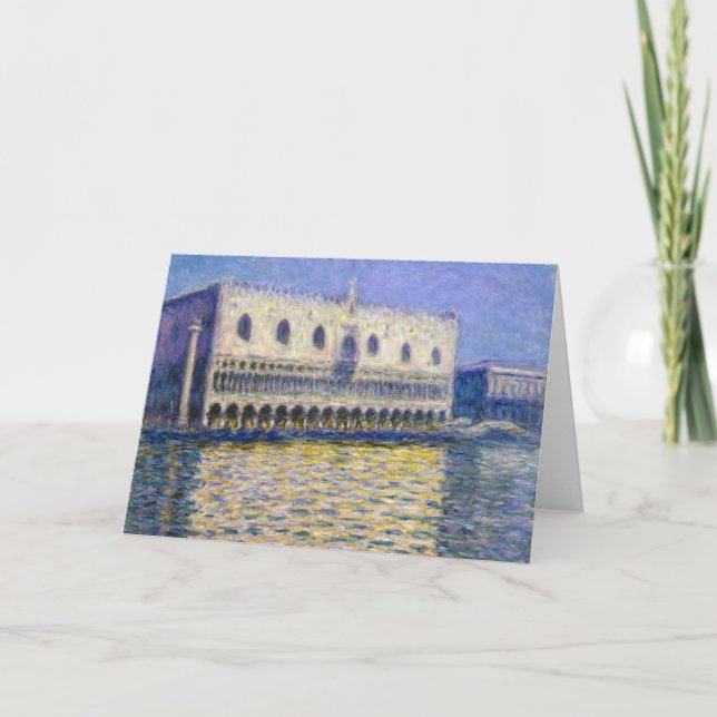 Carte Claude Monet - Palais des Doges (Devant)