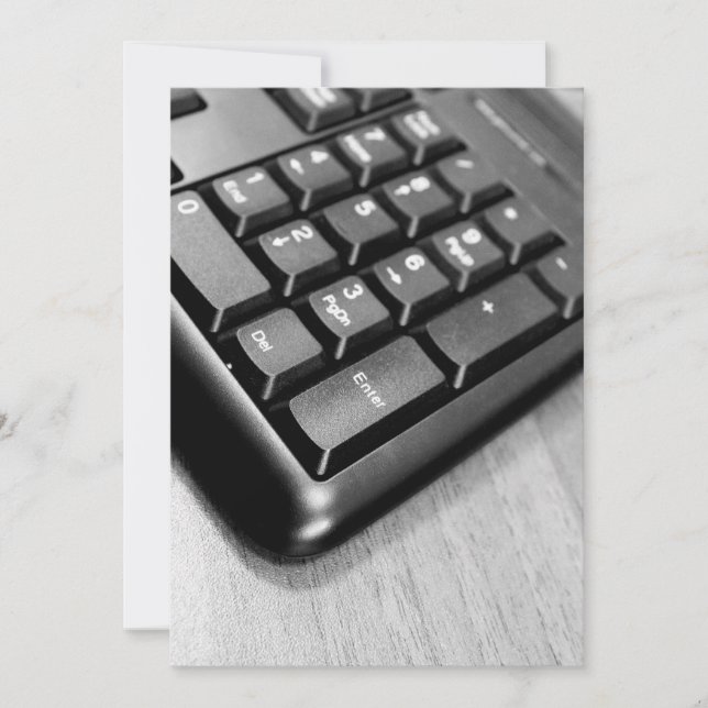 Carte Clavier informatique (Devant)