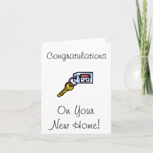 Carte Clé de la maison