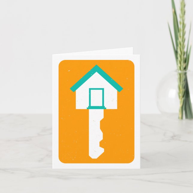 Carte clé de la maison (Devant)