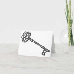 Carte Clé de squelette