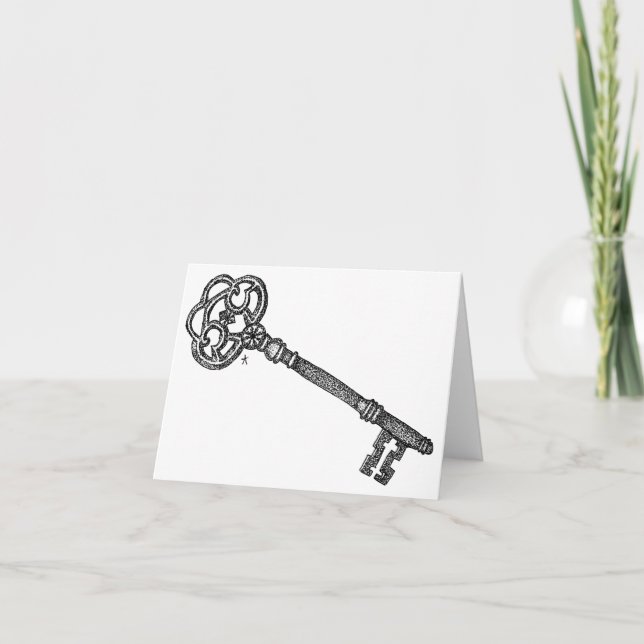 Carte Clé de squelette (Devant)