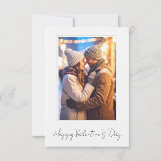 Carte Clean & Simple Happy Valentine’s Day Flat Card