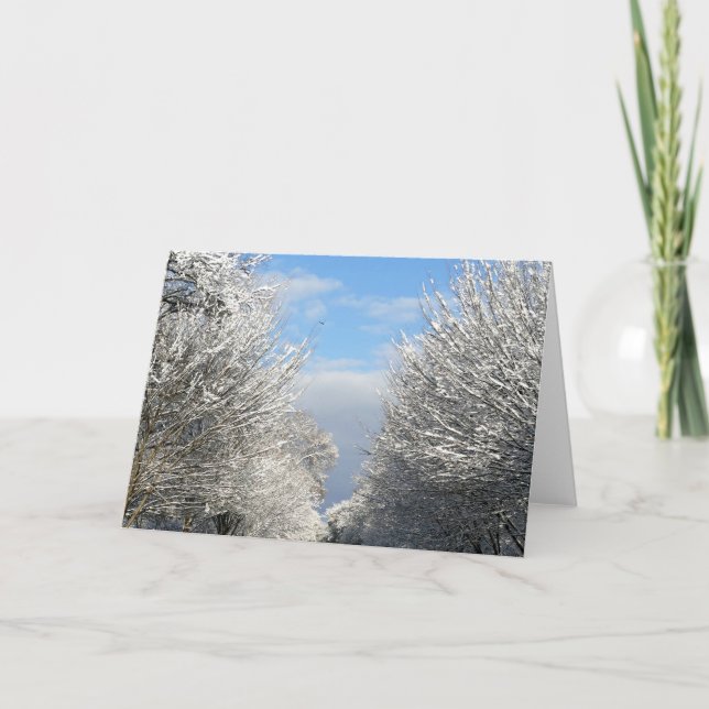 Carte Clearing Skies & Tailwinds, NYC -  (Devant)