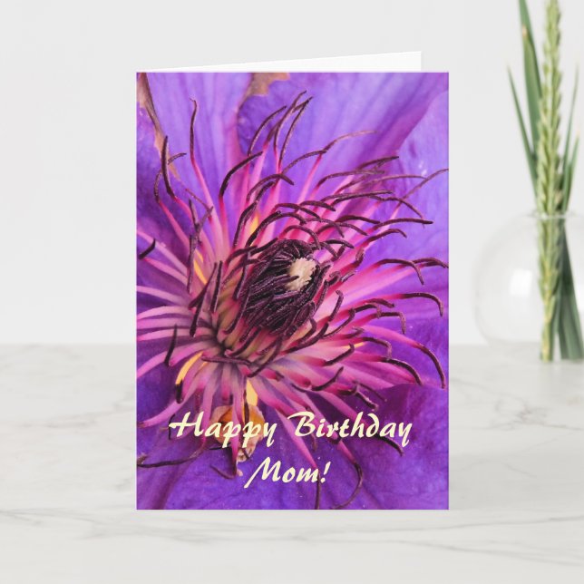 CARTE CLEMATIS (Devant)