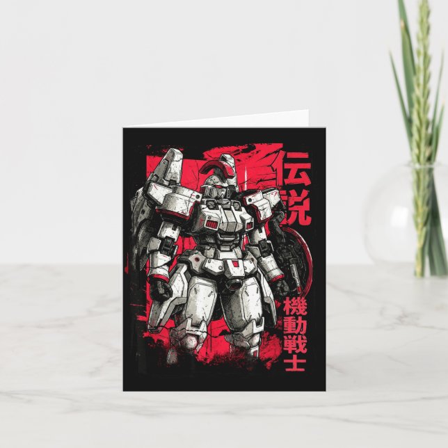 Carte Clic Japanese Legendary Mecha Warrior Robot  (Devant)