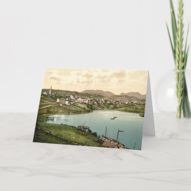 Carte Clifden, Comté de Galway, Irlande (Devant)