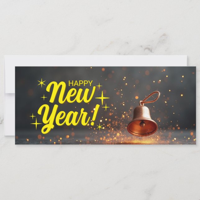 Carte clochette festive  (Devant)