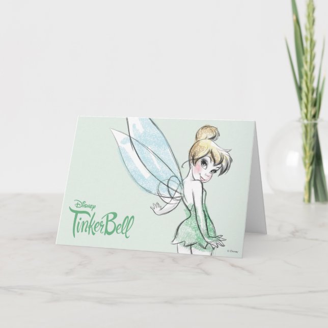 Carte Clochette sans peur (Devant)