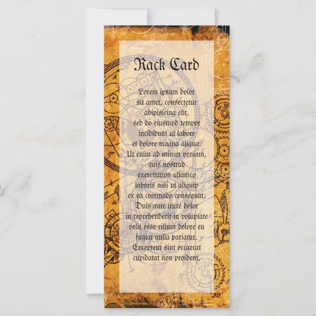 Carte Clockwork Collage (Devant)