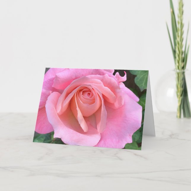 Carte Closeuse rose (Devant)