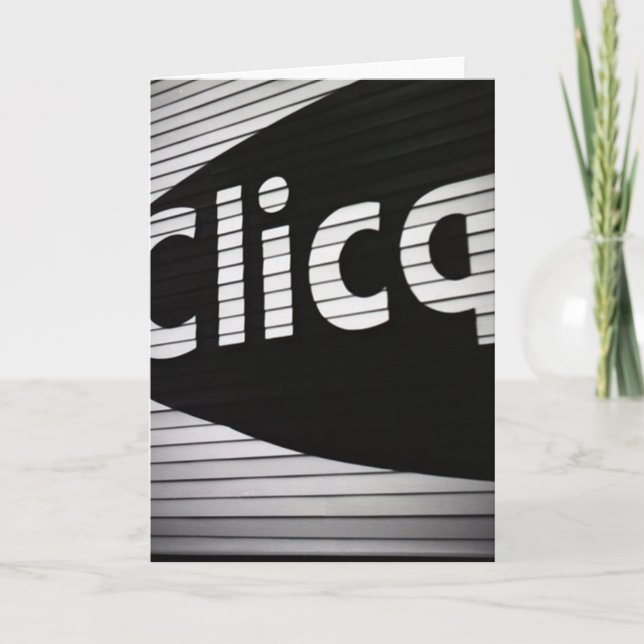 Carte Club de Clicquot (Devant)
