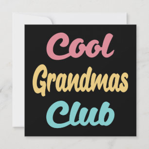 Carte Club de grand-père cool II