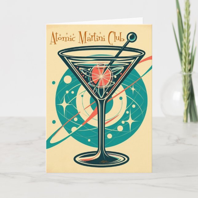 Carte Club Martini atomique (Devant)