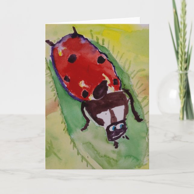 Carte Coccinelle (Devant)