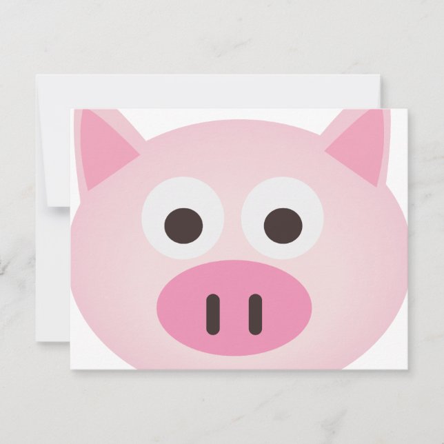 Carte Cochon (Devant)