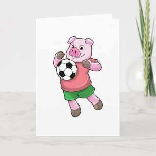 Carte Cochon à Soccer Sports