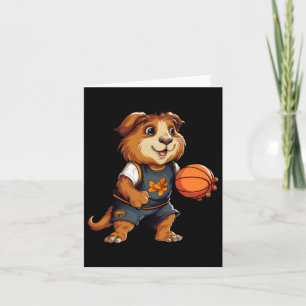 Carte Cochons d'Inde de basketball
