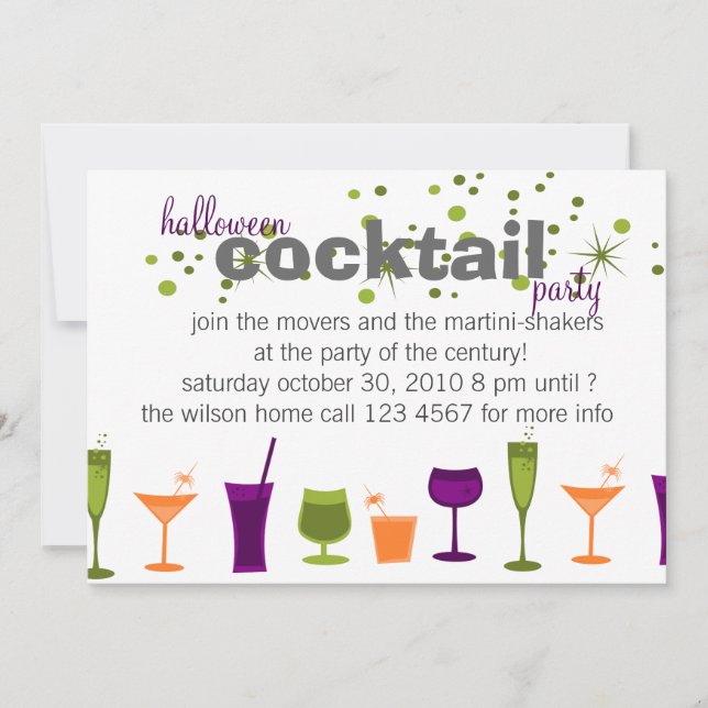 Carte Cocktail Concoctions ! (Devant)