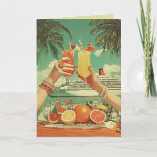 Carte Cocktail de croisières tropicales
