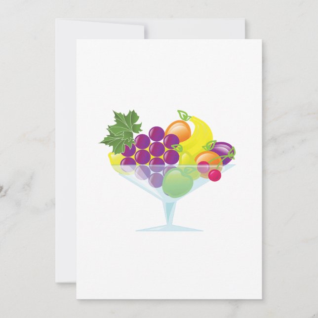 Carte Cocktail de fruits (Devant)