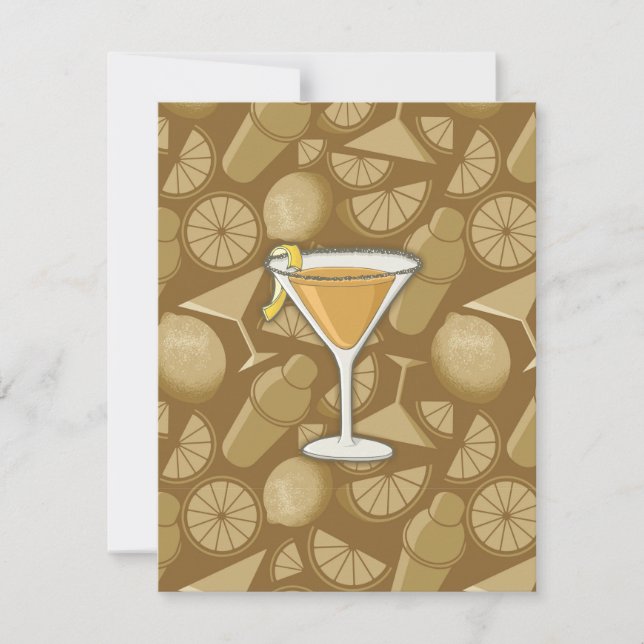 Carte Cocktail Sidecar (Devant)