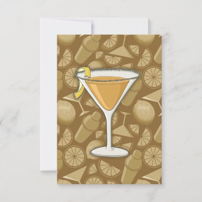 Carte Cocktail Sidecar (Devant)