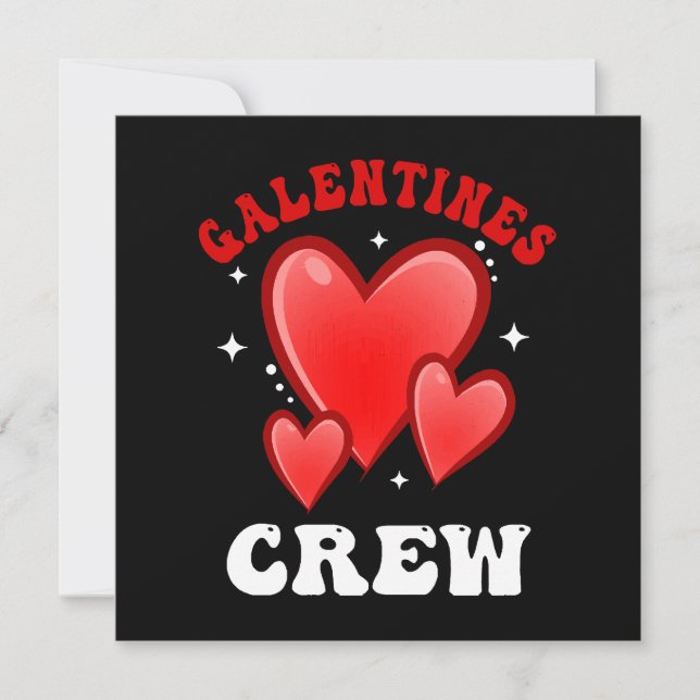Carte Coeur d'équipage des Galentines (Devant)