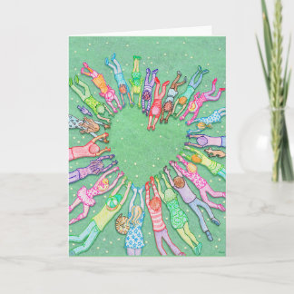 Carte Coeur des mains