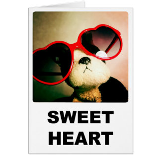 Carte coeur douce
