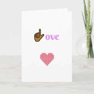 Carte Coeur plein d'amour