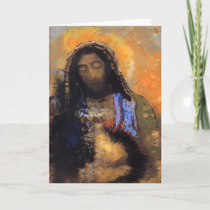 Carte Coeur sacré d'Odilon Redon-
