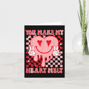 Carte Coeur super Vous Faites Mon Coeur Melt Valentines