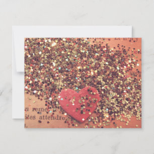 Carte Coeur vintage