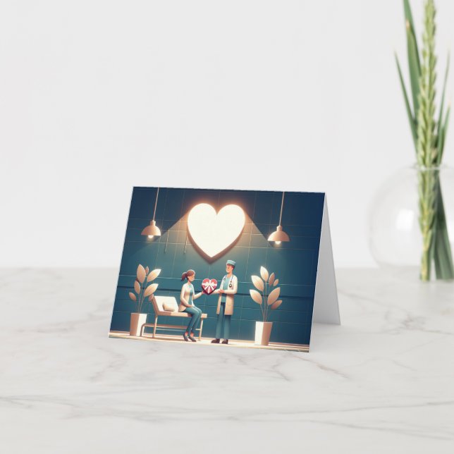 Carte Coeurs allumés (Devant)