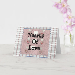 Carte Coeurs D'Amour Trois