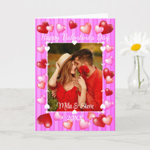 Carte Coeurs de la Saint-Valentin