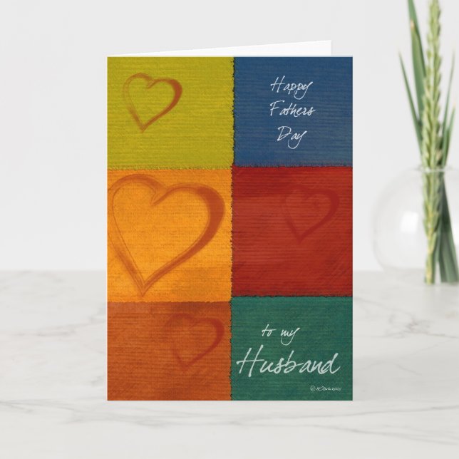 Carte Coeurs de patchwork-FDHus (Devant)