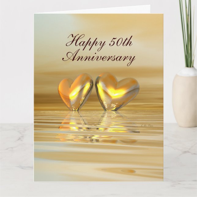 Carte Coeurs d'or (Devant)