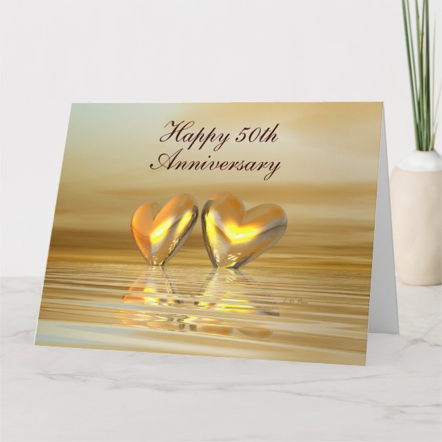 Carte Coeurs d'or (Devant)
