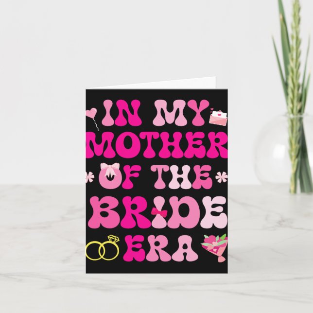 Carte Coeurs Fleurs Mariage Mariage Dans Ma Mère De (Devant)