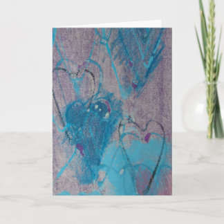 Carte Coeurs Médias mixtes, Anniversaire