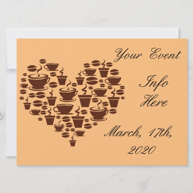 Carte Coffee Lover Heart Thunder_Cove (Devant)