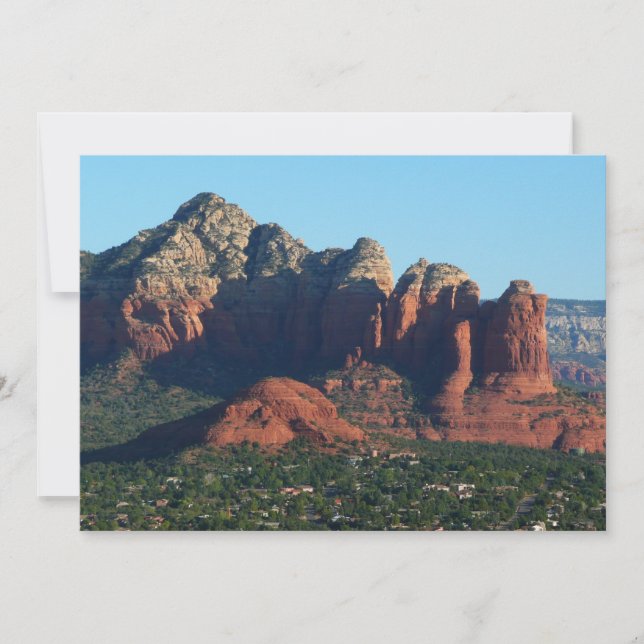 Carte Coffee Pot Rock I à Sedona Arizona (Devant)