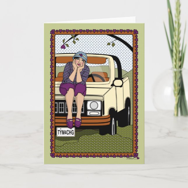 Carte Coincé dans un Rut_A_Greeting (Devant)