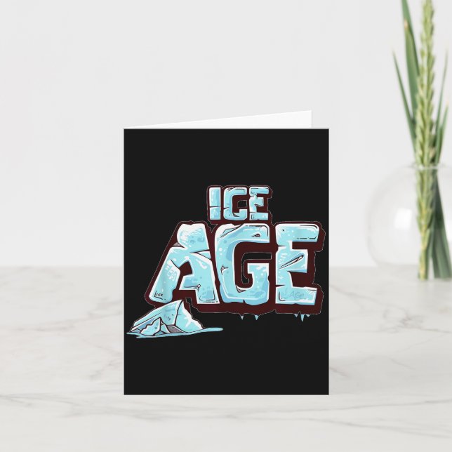 Carte Cold Ice Age Season Costume For Kids And Adults  (Devant)