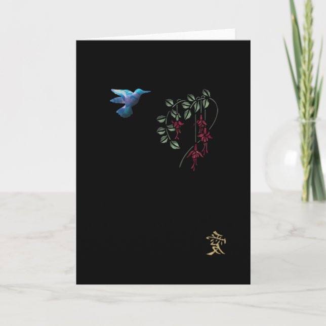 Carte Colibri (Devant)