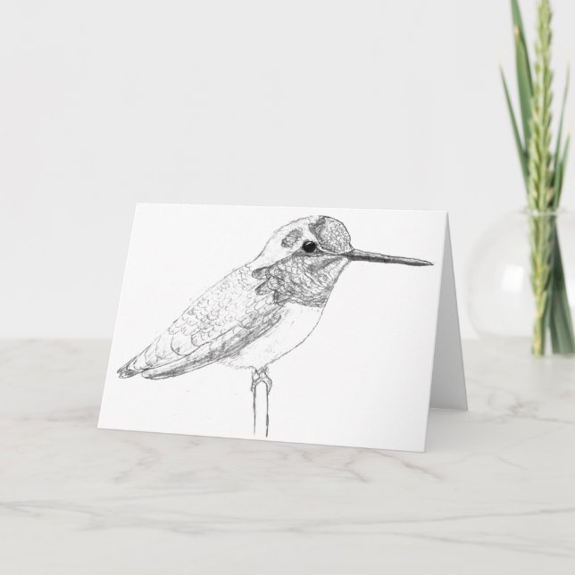 Carte Colibri (Devant)