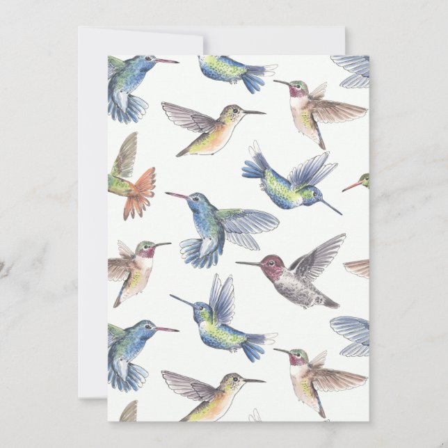 Carte Colibri (Devant)