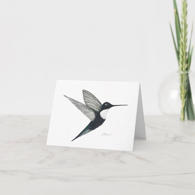 Carte Colibri inca (Devant)